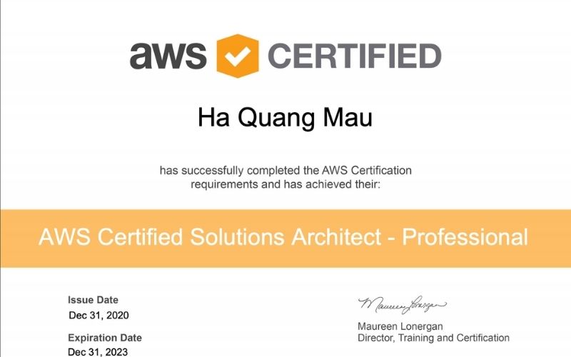 aws cloud certification path