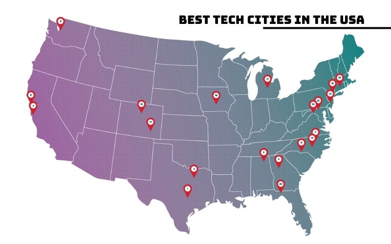 Explore The Top Tech Hubs Best Cities For Tech Jobs